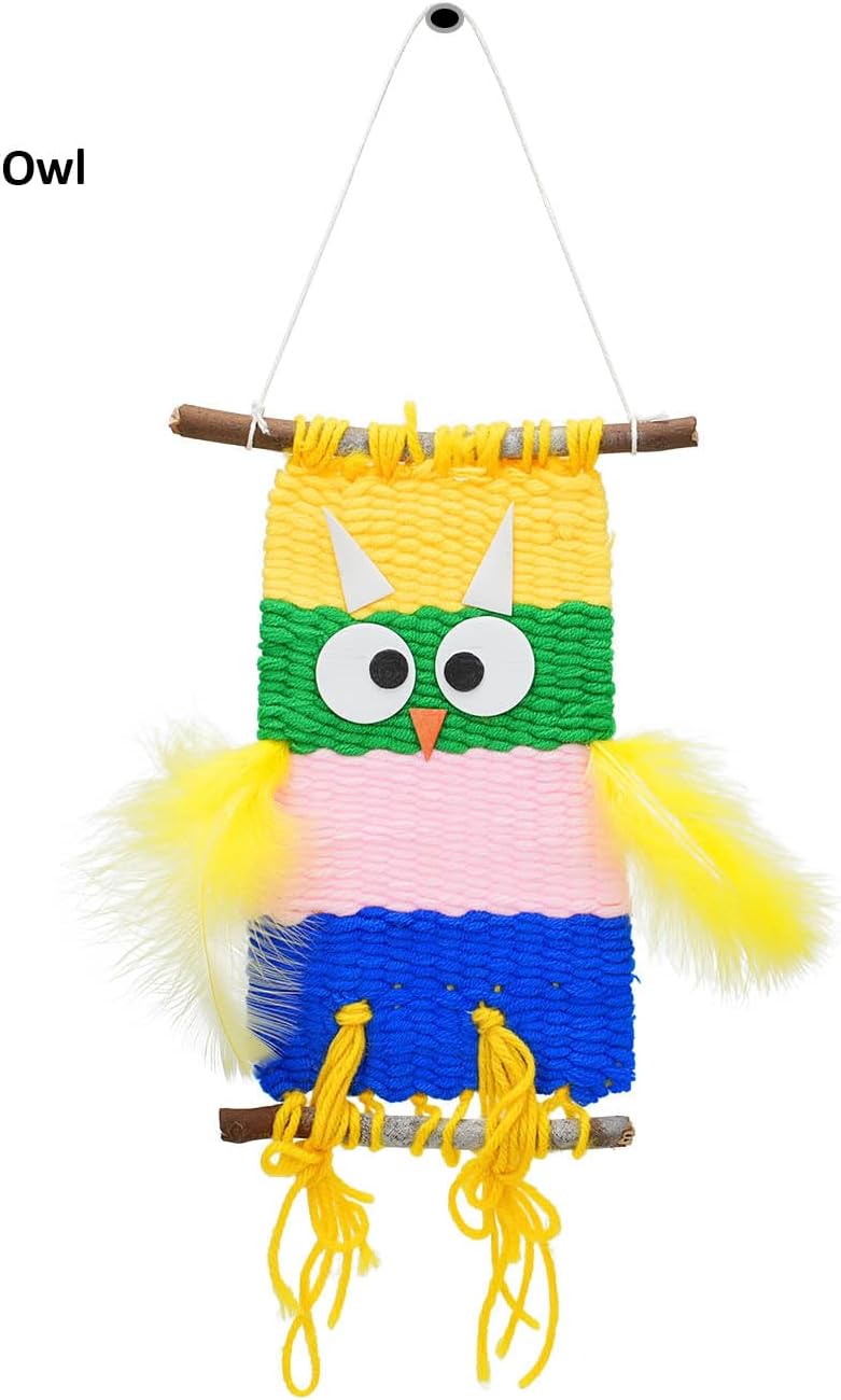 Parrovel Weaving Loom for Kids/Child Includes 3 Yarn Craft Kits with Detailed Instructions for Easy Weaving Suitable for Children Aged 6+ - Image 3